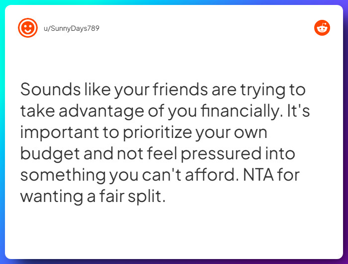 Comment from u/SunnyDays789