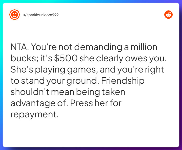 Comment from u/sparkleunicorn999