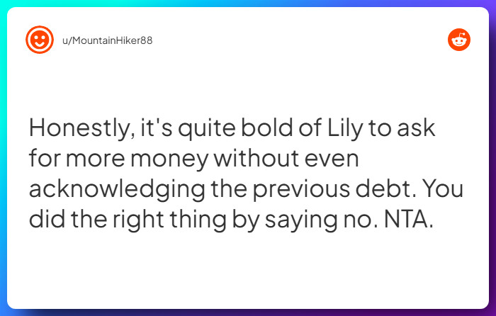 Comment from u/MountainHiker88