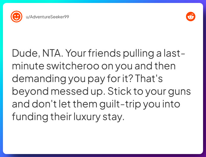 Comment from u/AdventureSeeker99