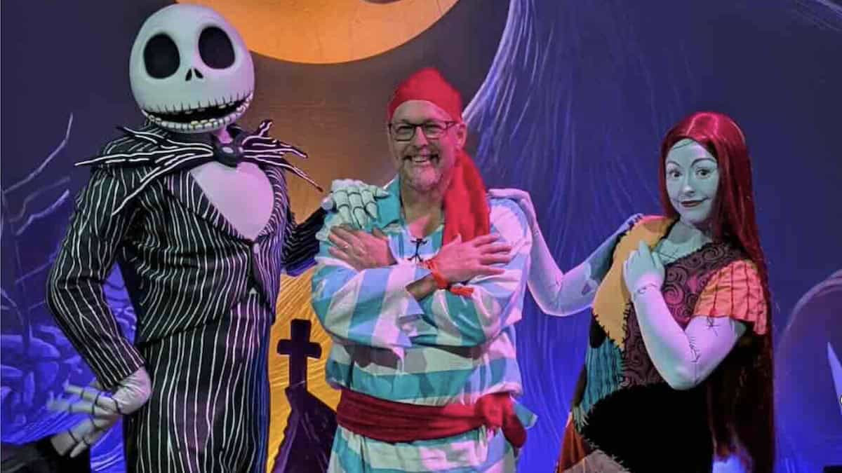 Disney World Halloween Party tip: A low-wait window for Jack and Sally may open during the fireworks