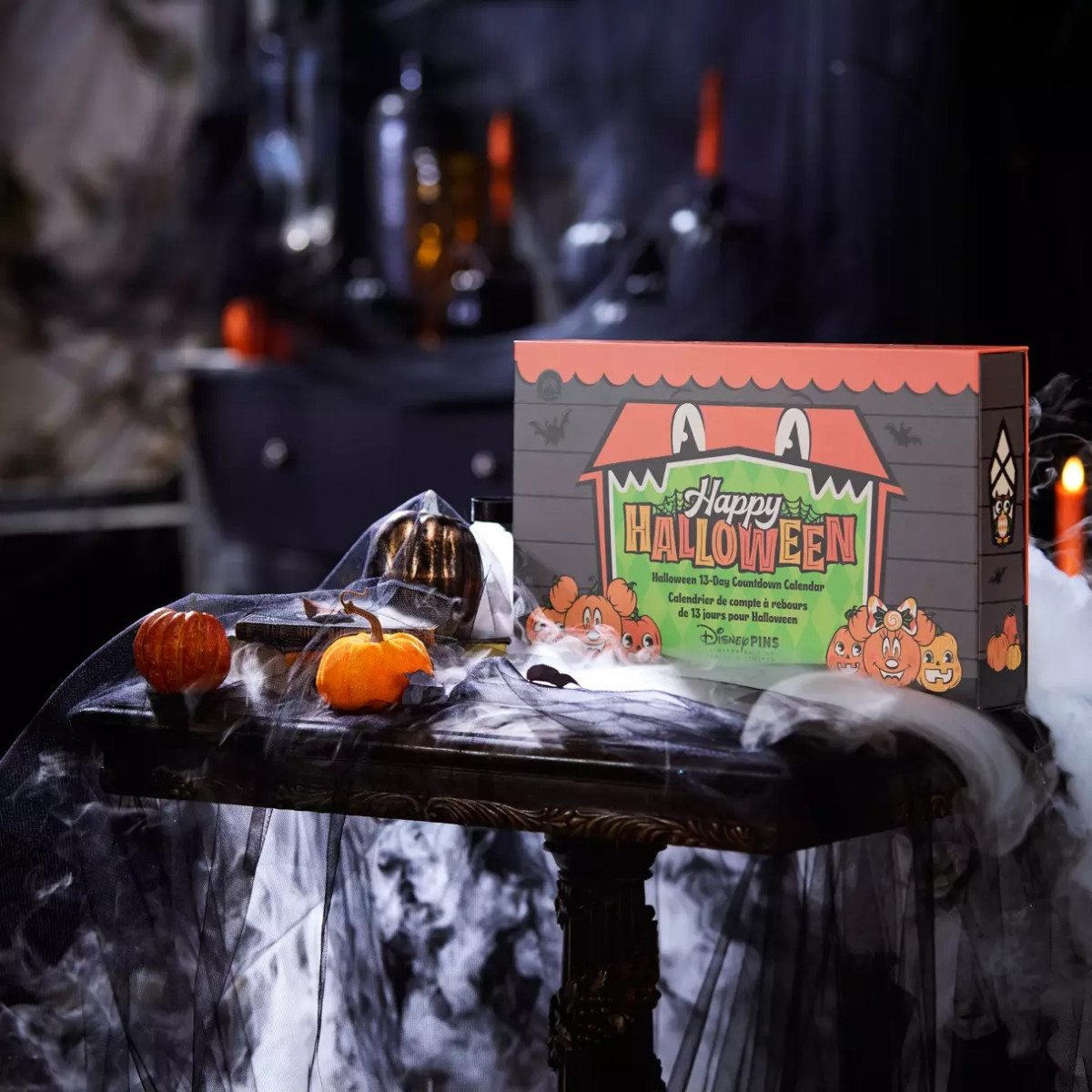 Disney’s New Halloween Pin Countdown Calendar Makes October a 13-Day Mystery