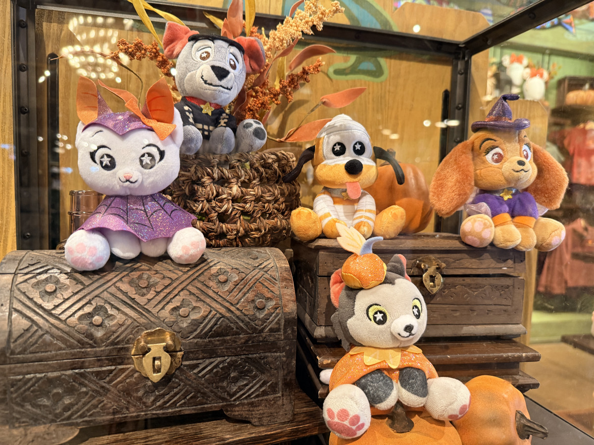 Disney World Debuts Halloween Wishables Featuring Pluto, Marie, Figaro, Lady, and Tramp