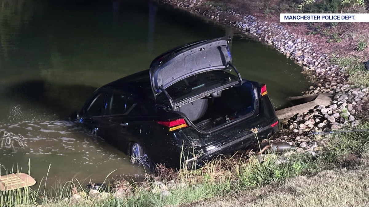 Police Save 86-Year-Old From Sinking Car, Then Find a Sunfish Inside It