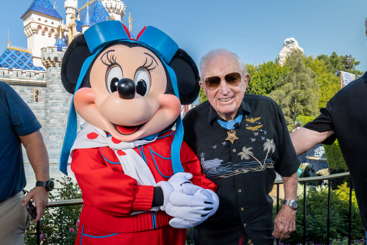 Why Disneyland’s latest Honorary Citizen is a 101-year-old Medal of Honor aviator
