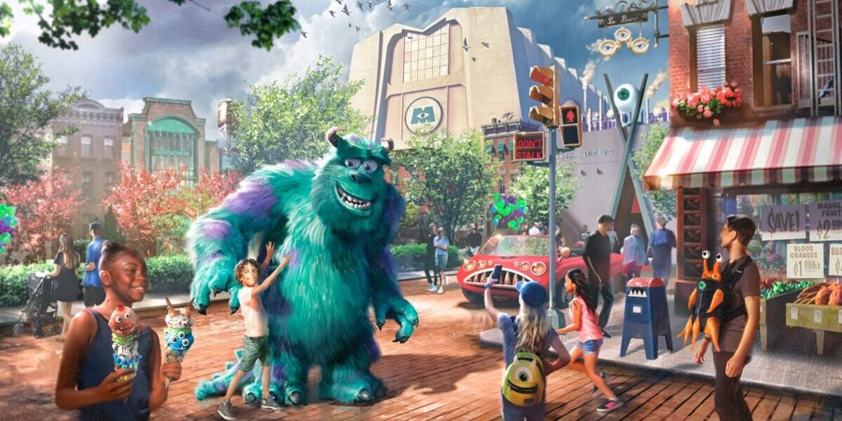 New Monstropolis Aerials Reveal Disney World’s Biggest Clue Yet About the Monsters, Inc. Coaster