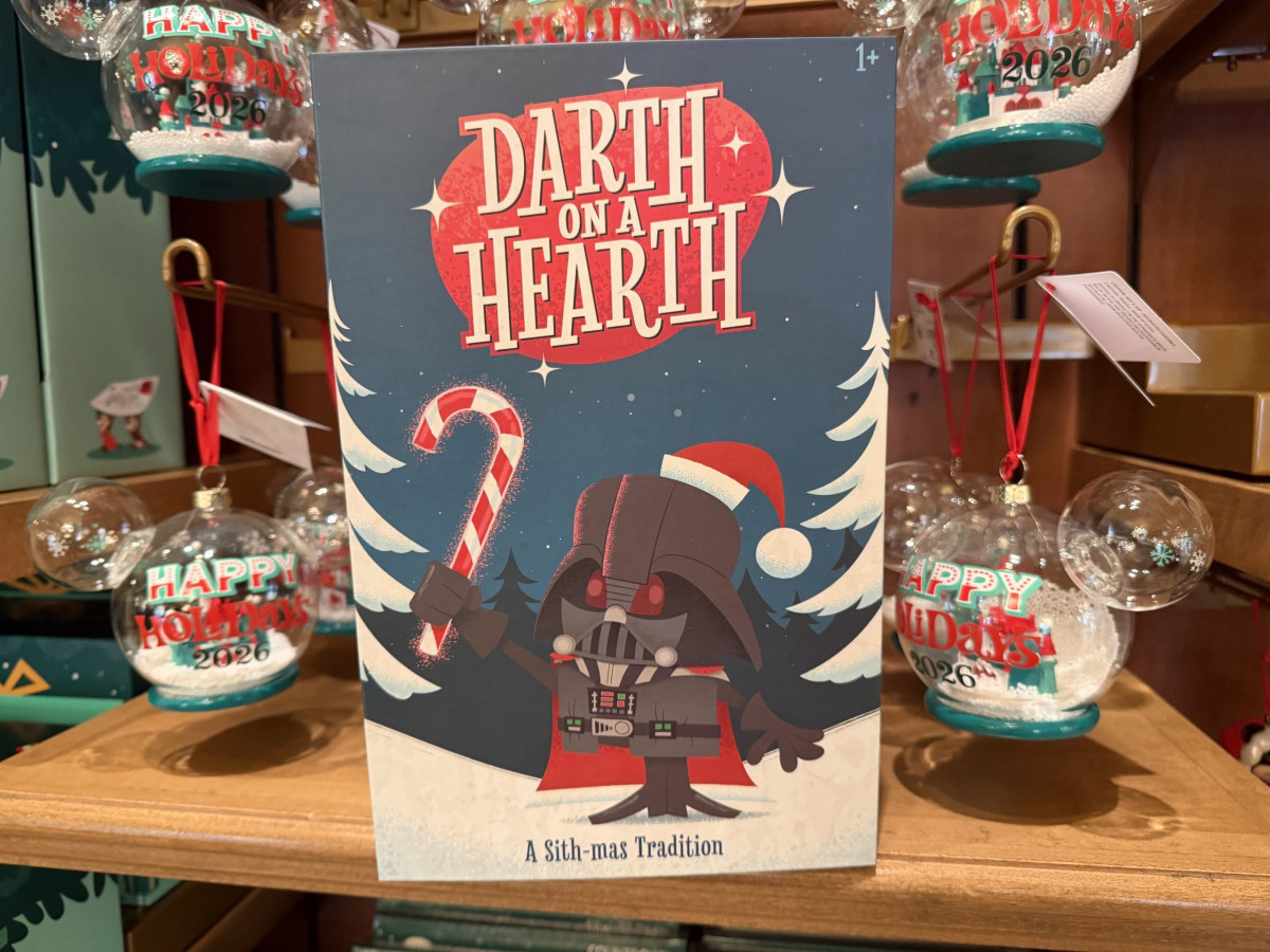 Disney World’s New Star Wars Holiday Collectible Turns Darth Vader Into ‘Darth on a Hearth’
