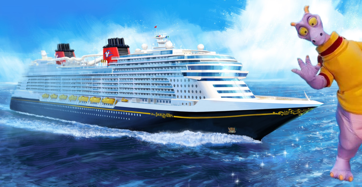 Disney Cruise Line Japan names its first ship Disney Imagination, with Ariel on the stern