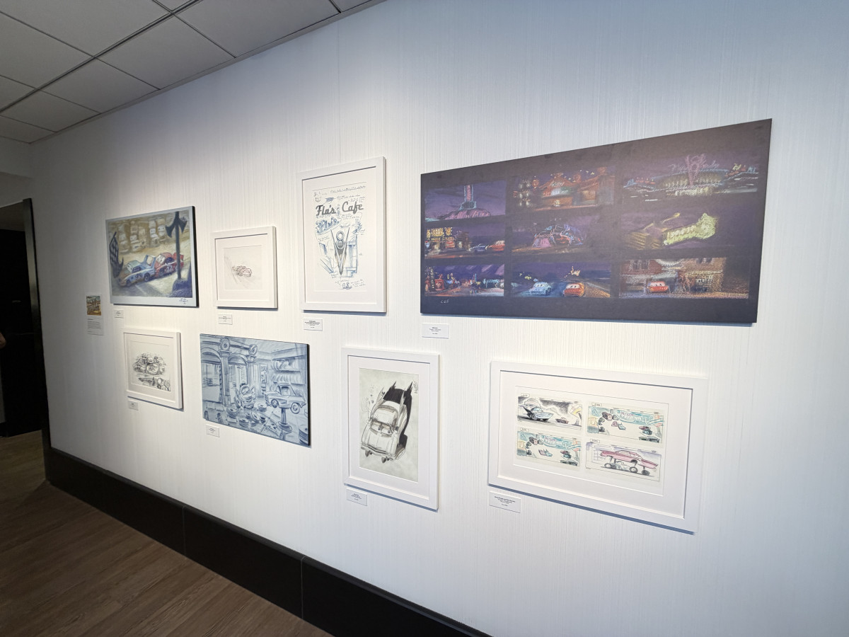 Pixar Place Hotel’s Gallery Has a New Star: “Cars” Turns 20 at Disneyland Resort