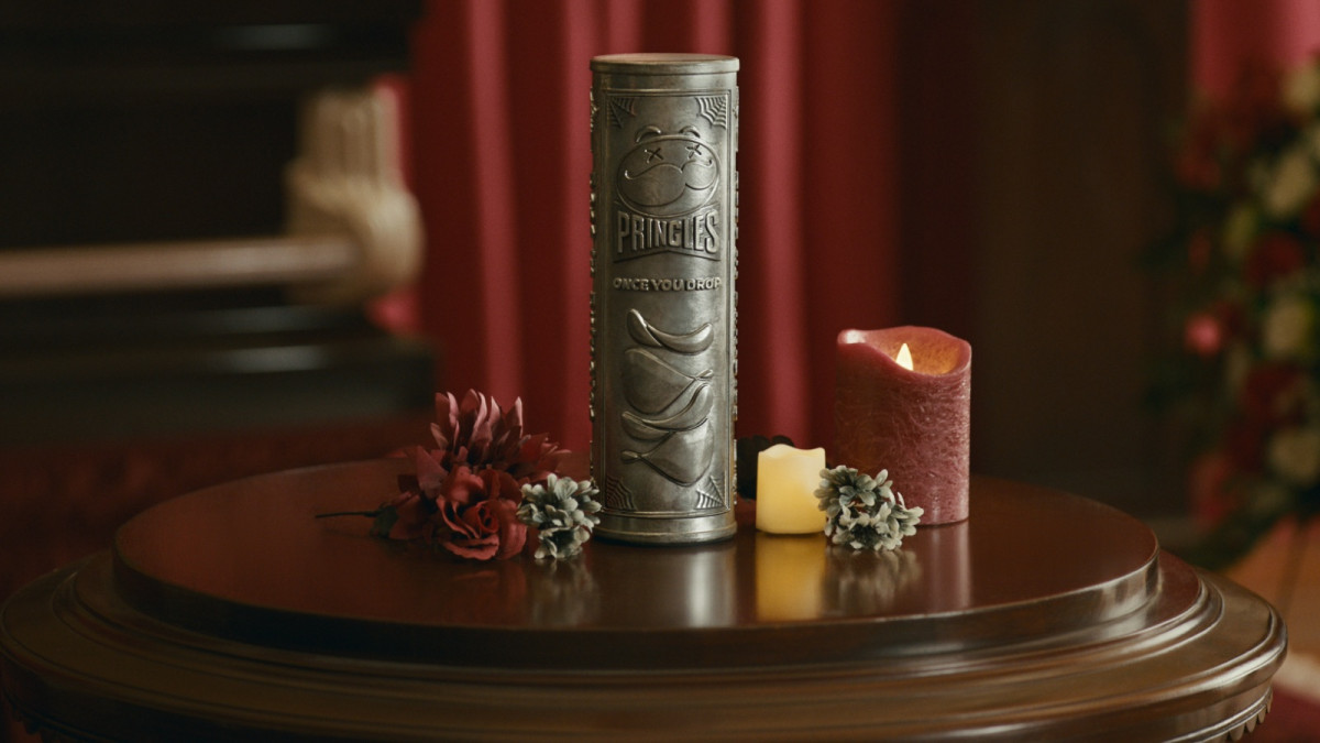 Pringles' weirdest Halloween stunt yet offers 200 years of chips and a can-shaped urn