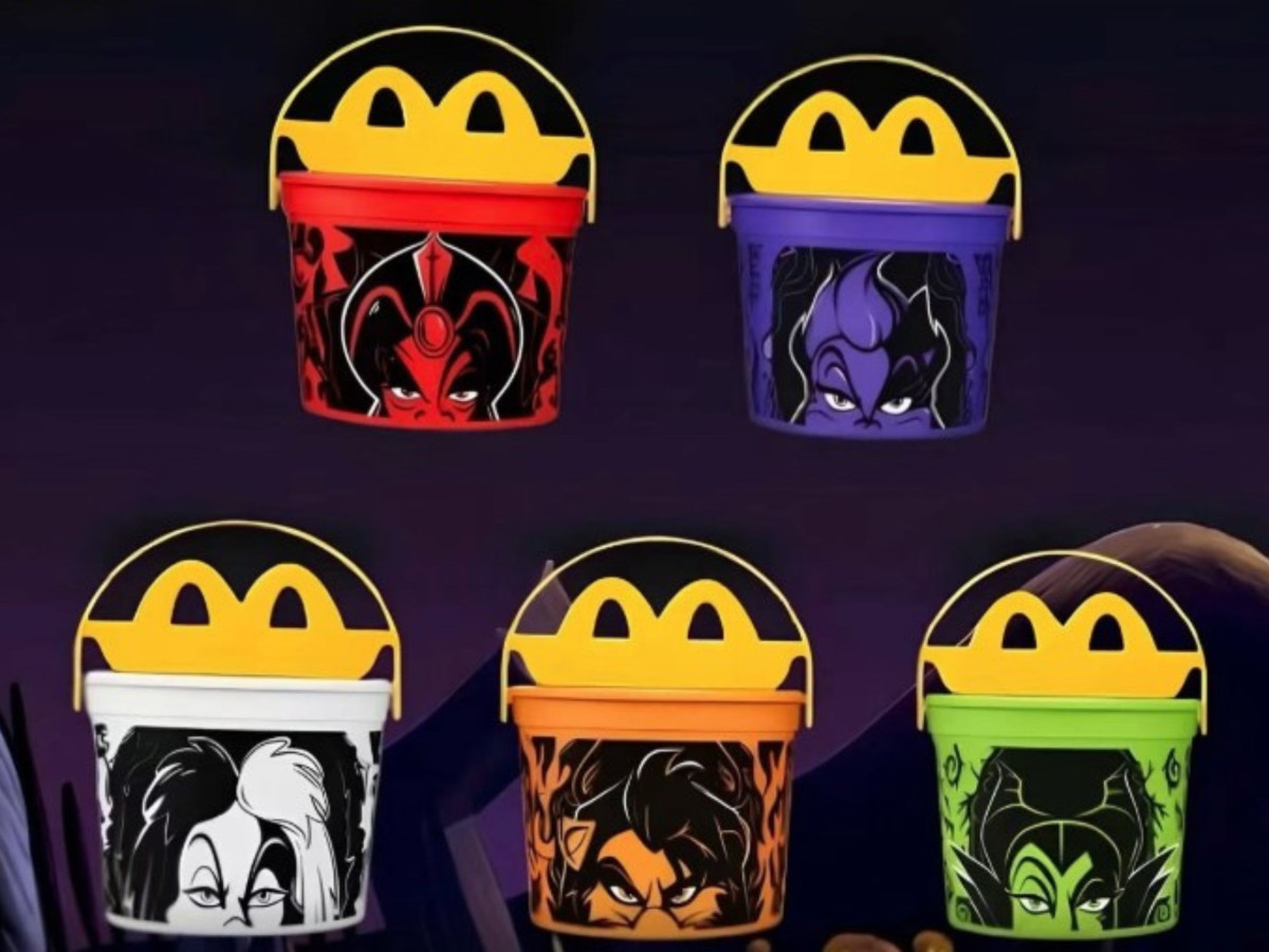 Why McDonald’s Boo Buckets Look Different This Year: Disney Villains Take Over on October 20