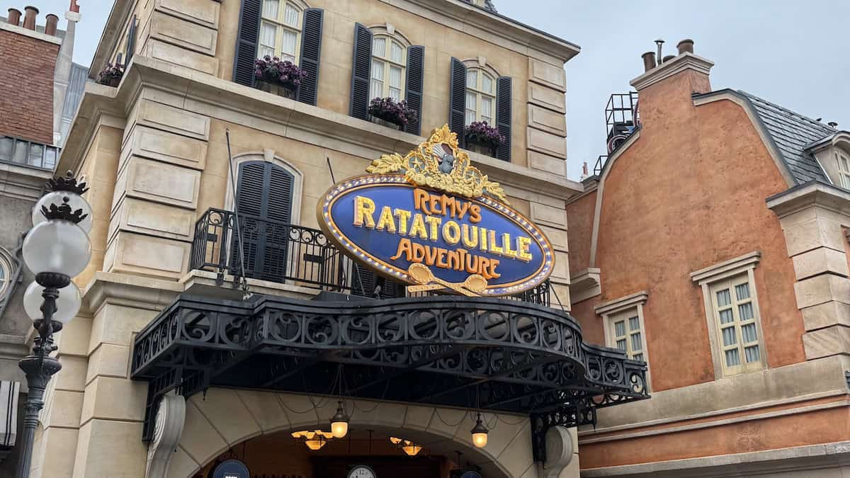 When Remy's Ratatouille Adventure Looked the Wrong Way, It Became a Whole Different Ride