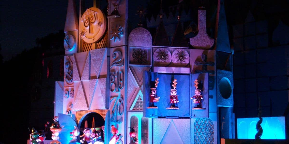 Disneyland’s holiday switch is already visible on ‘it’s a small world,’ weeks before the overlay opens