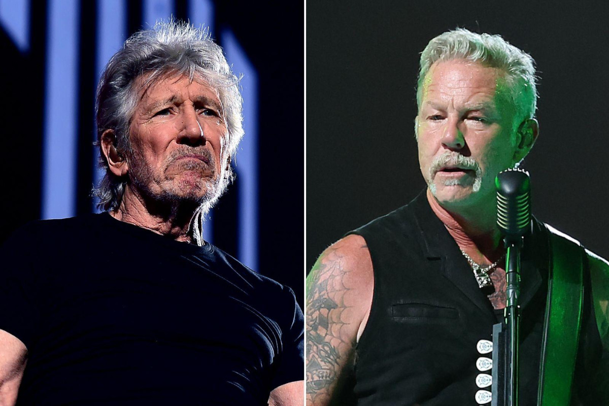 Roger Waters turns a James Hetfield quote into a full-on rant over politics in music
