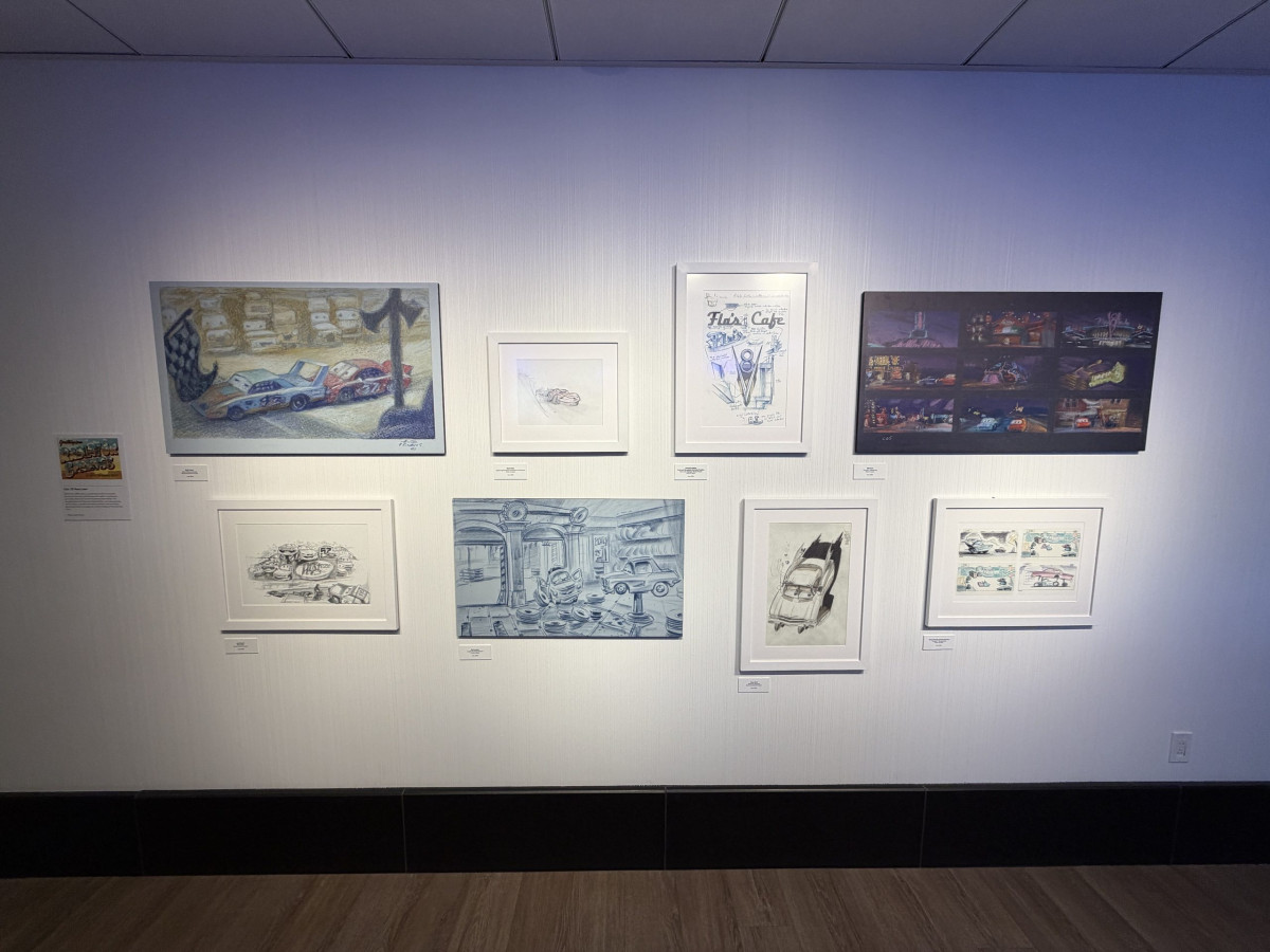 Disneyland Resort's New Cars 20th Anniversary Tribute Is Upstairs at Pixar Place Hotel
