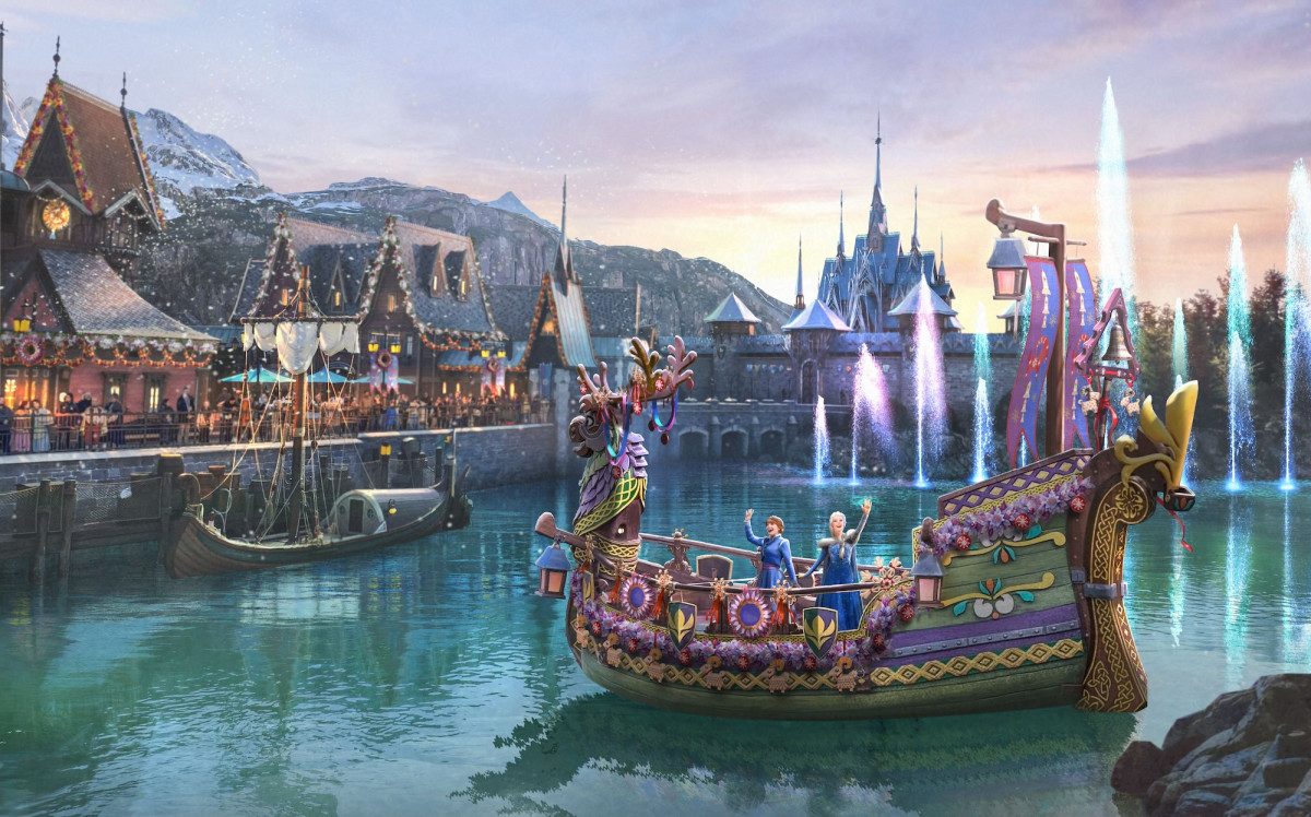 Why Arendelle Bay goes quiet after Christmas at Disneyland Paris