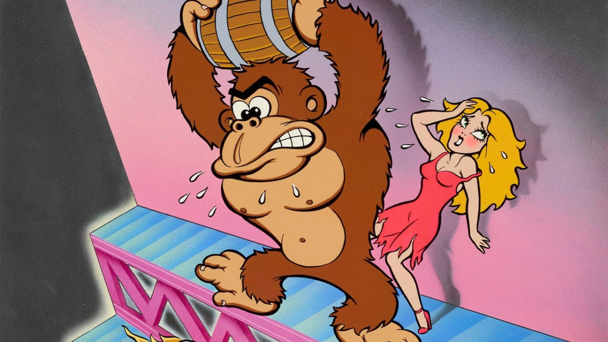Before Mario Was Mario, This Rescued Donkey Kong Promo Art Is Heading to Auction