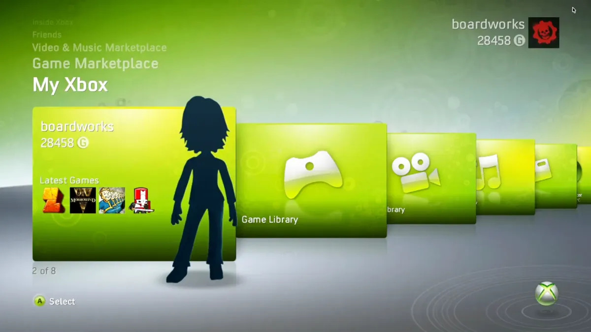 Xbox’s latest tease could bring the Xbox 360 Blades dashboard to modern consoles