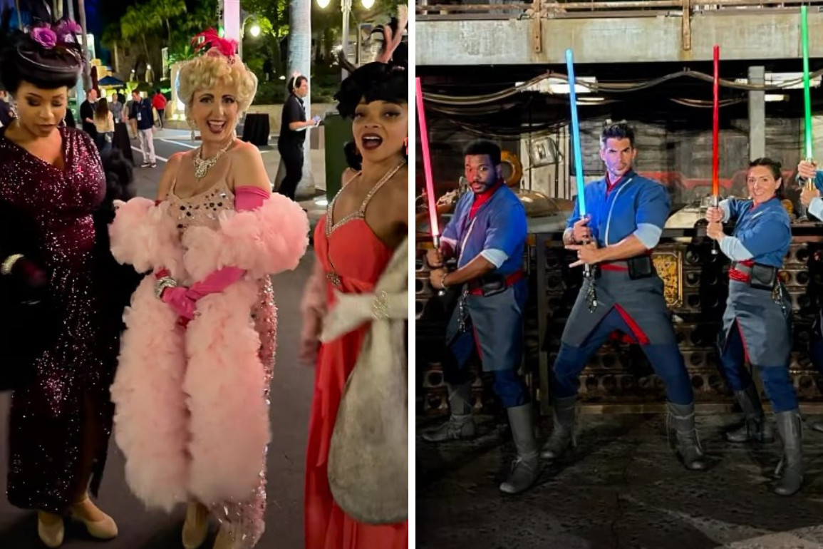 Hollywood Studios turned back the clock for one night with Starcruiser Saja and Citizens of Hollywood