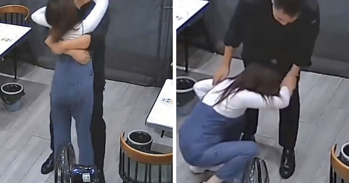 Husband heard a crack while hugging his wife. Hospital found why five ribs broke