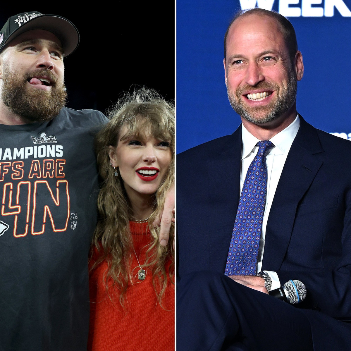 Travis Kelce Thinks Prince William Wanted Him Out of That Taylor Swift Selfie for One Very Specific Reason