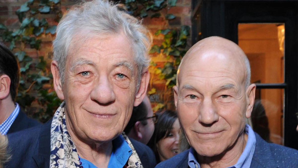 Ian McKellen's tribute to Patrick Stewart centred on the Star Trek warning he once gave him