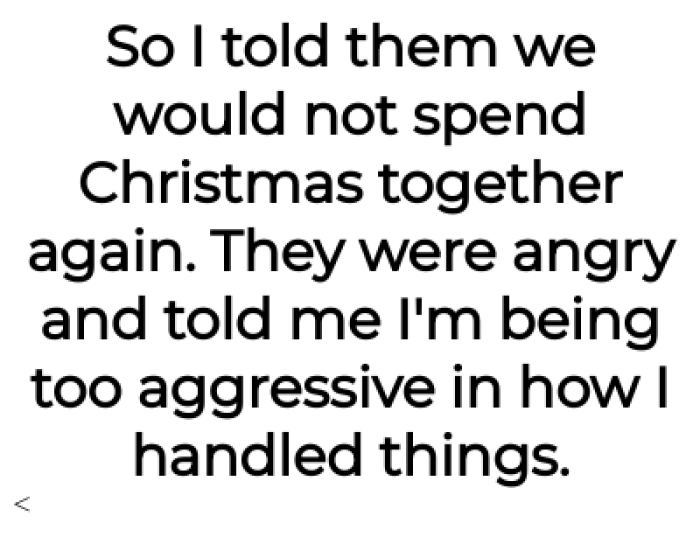 Navigating the challenge of steering clear of problematic family members during the holiday season - a common struggle