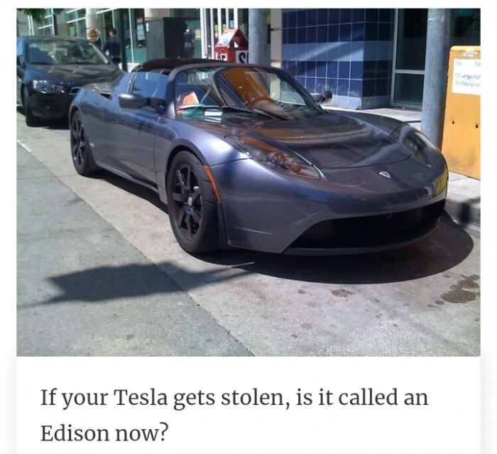 2. Tesla becomes an Edison