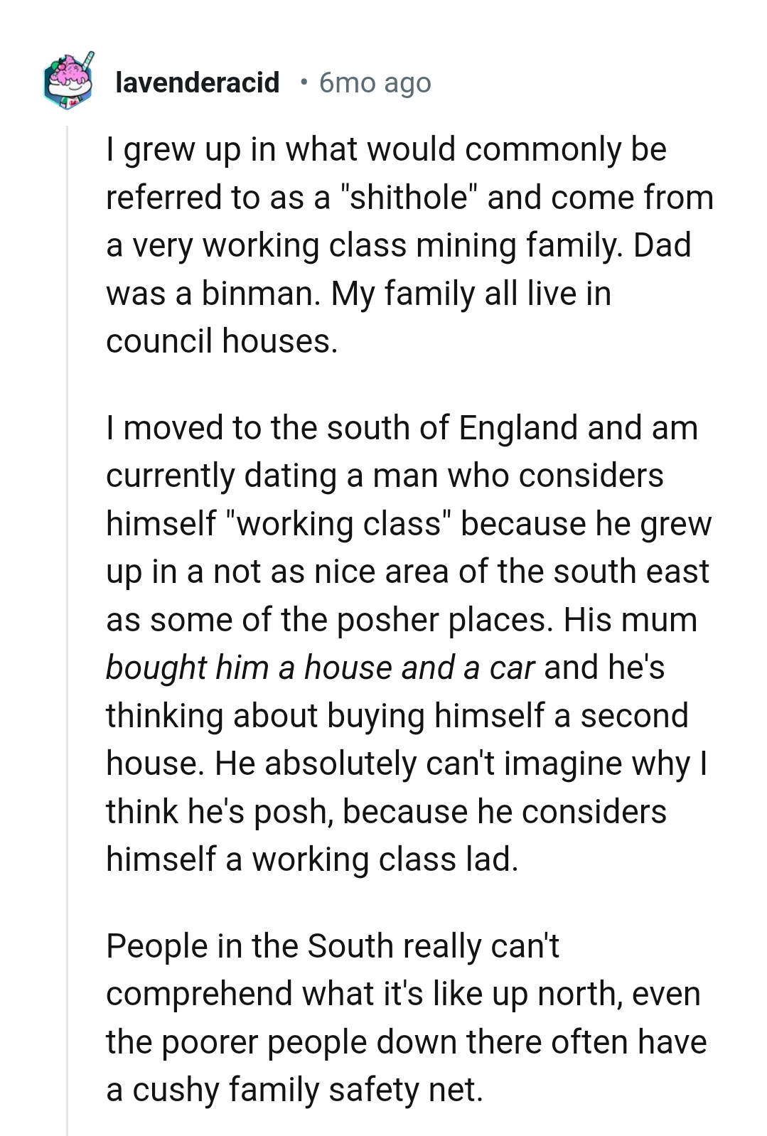 19. People in the south can't comprehend