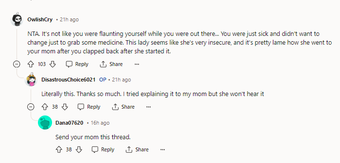 10. Send your mom this thread.