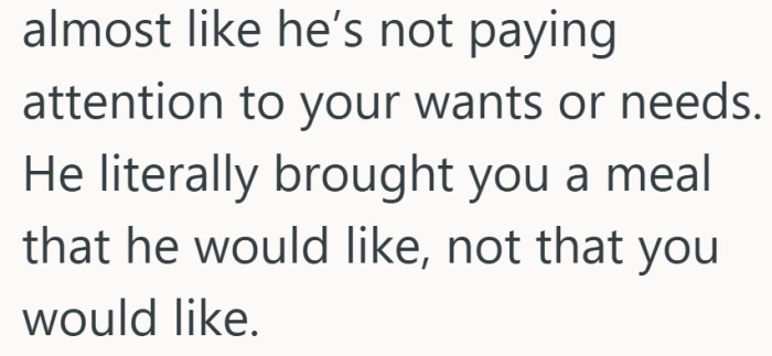 A thoughtful lunch usually starts with one simple question. What does the other person actually like?