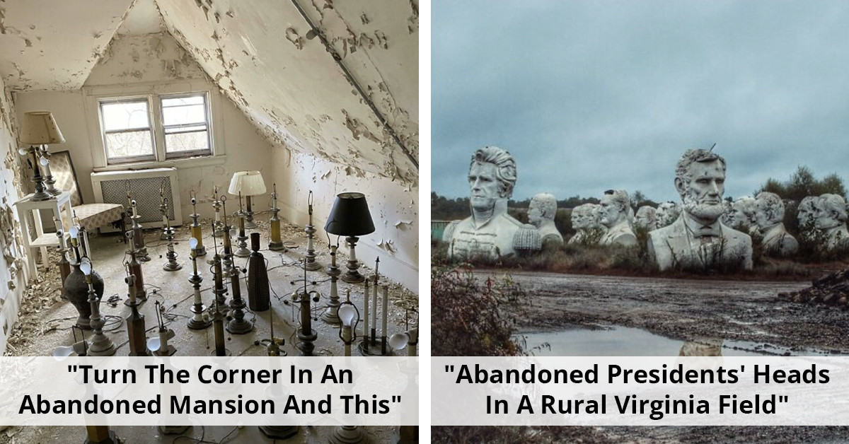 70 Incredible Finds Discovered Inside Abandoned Properties
