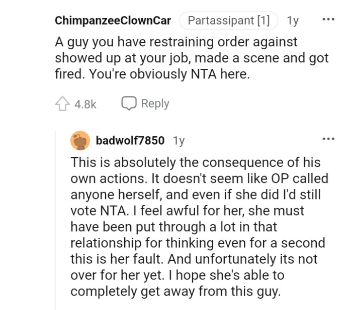 And the comments from other Redditors roll in...