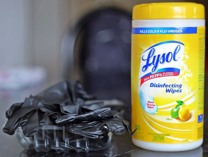14. Frugal pandemic cleaning: Switched to Lysol concentrate, lasting over a year, saving money.