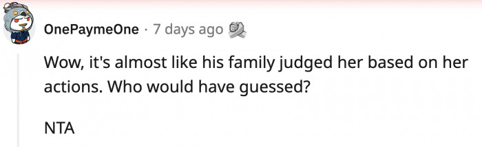 They were surprised by the consequences of their terrible actions