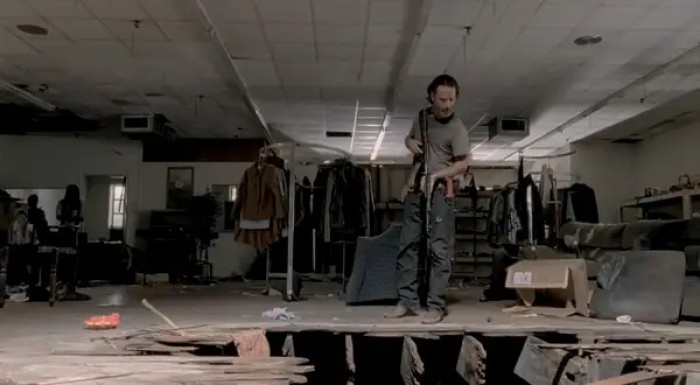 He compared filming his final episodes as Rick to finally releasing a long held breath