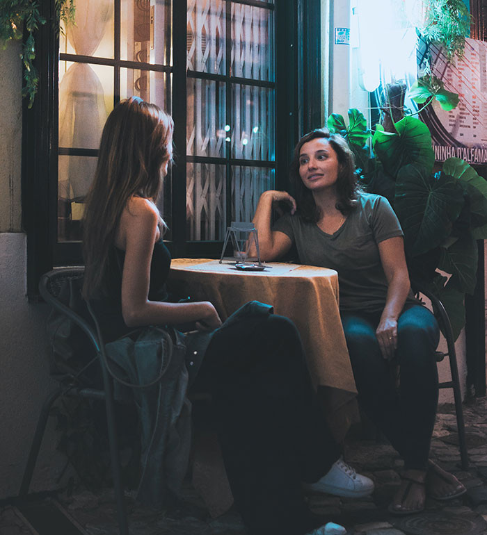 7. a visit to a restaurant where my friend worked, a misunderstanding arose when a woman mistook me for an employee