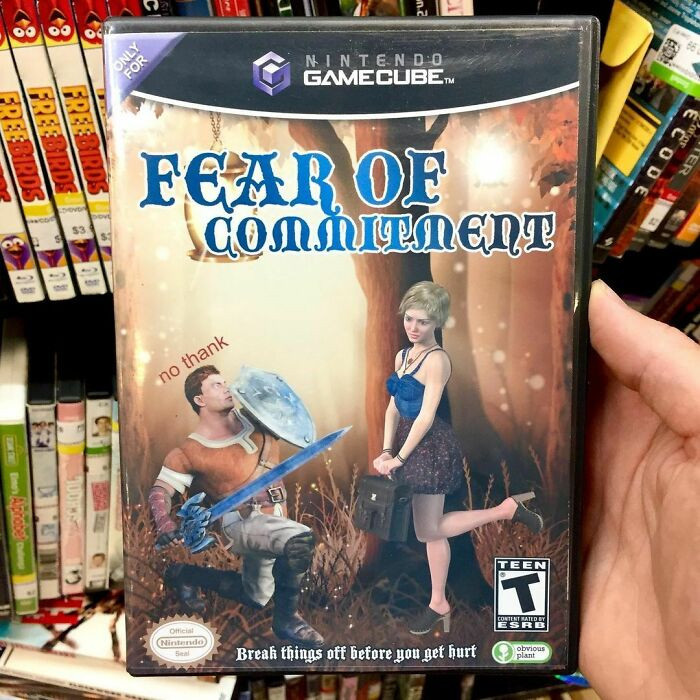 25. Fear of commitment