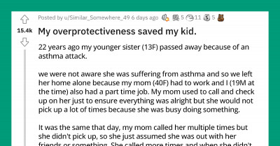 Father's Overprotectiveness Ended Saving His Asthmatic Daughter's Life