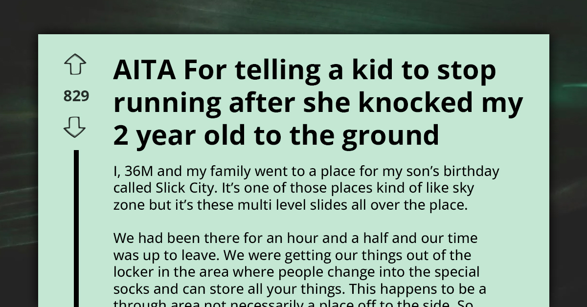 Dad Yells At Kid For Pushing His Son, Questions Himself After Grandma's Scolding