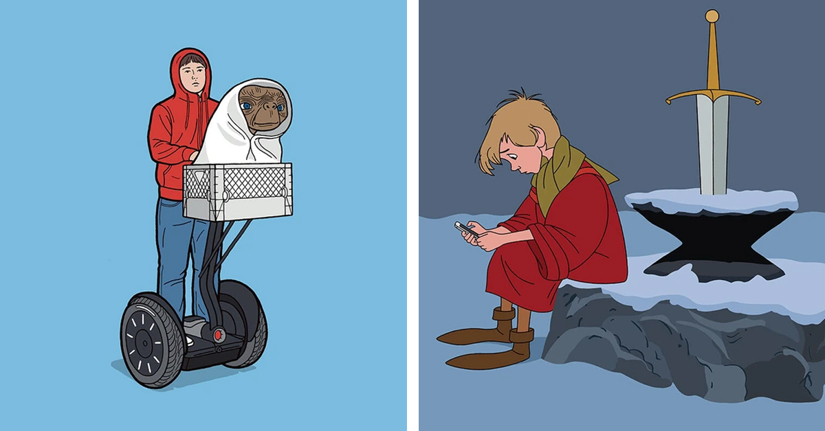 Disney Characters - Then and Now