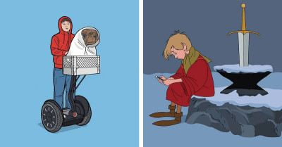 Disney Characters - Then and Now