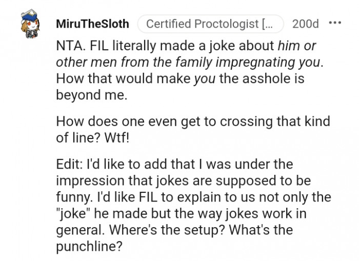 Jokes are supposed to be funny