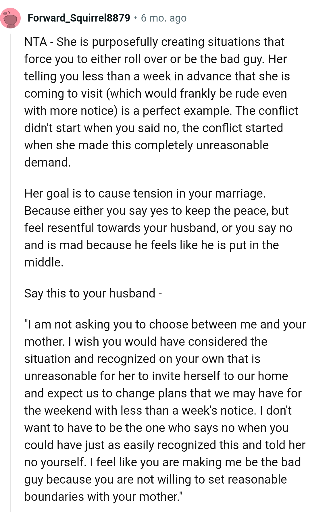 The Conflict Didn't Start Because of the Rejection