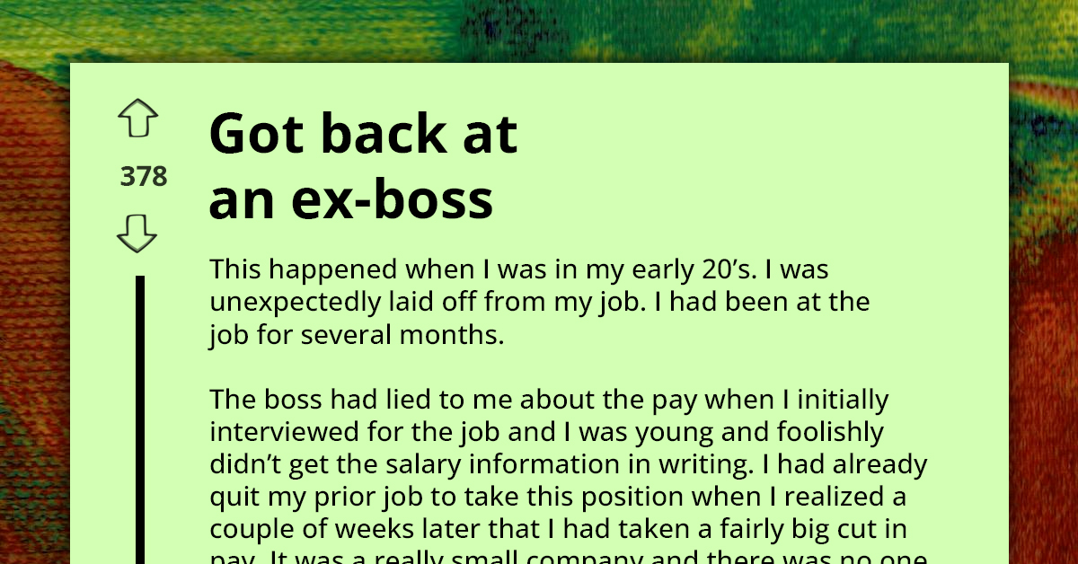 Lady Shares How She Got Her Cunning Ex-Boss A Well-Deserved Valentine's Gift For Being Heartless