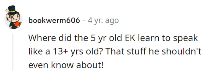 Someone skipped the 'Kid Vocabulary' class and went straight to the 'Teen Slang 101.' LEGO Land, where innocence meets linguistic fast-forward!