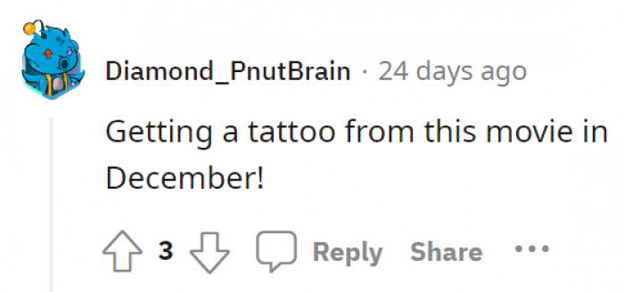 We can’t wait to see it! Anyone want to bet on who or what it’ll be?