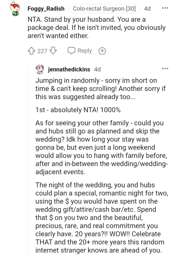 It's obvious the OP isn't wanted either