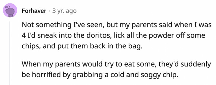 8. They still claim you as their child to this day?