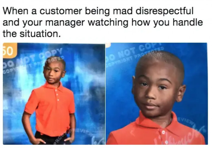 12. When your manager is watching you